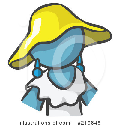 Royalty-Free (RF) Hat Clipart Illustration by Leo Blanchette - Stock Sample #219846