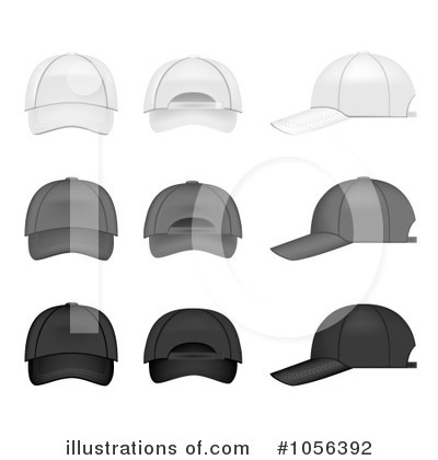Royalty-Free (RF) Hats Clipart Illustration by vectorace - Stock Sample #1056392