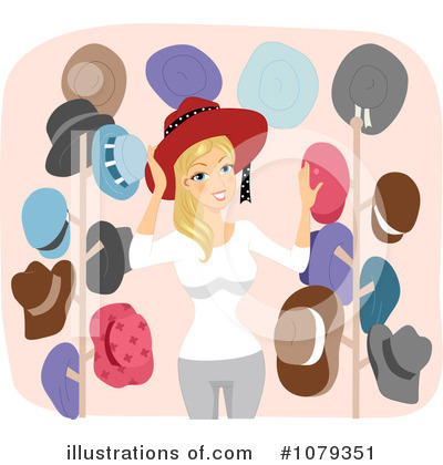 Royalty-Free (RF) Hats Clipart Illustration by BNP Design Studio - Stock Sample #1079351