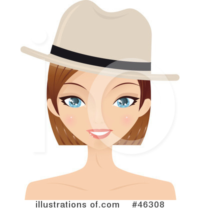 Royalty-Free (RF) Hats Clipart Illustration by Melisende Vector - Stock Sample #46308