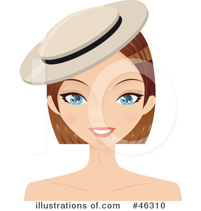 Royalty-Free (RF) Hats Clipart Illustration by Melisende Vector - Stock Sample #46310