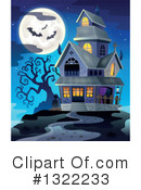 Haunted House Clipart #1322233 by visekart