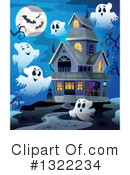 Haunted House Clipart #1322234 by visekart