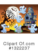 Haunted House Clipart #1322237 by visekart