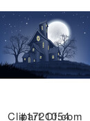 Haunted House Clipart #1721054 by AtStockIllustration