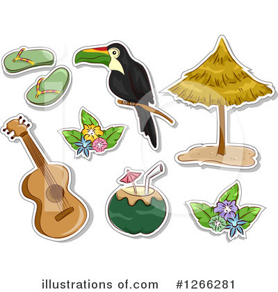 Coconut Clipart #1266281 by BNP Design Studio