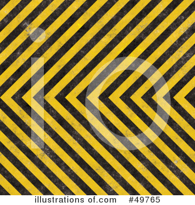 Royalty-Free (RF) Hazard Stripes Clipart Illustration by Arena Creative - Stock Sample #49765