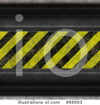 Royalty-Free (RF) Hazard Stripes Clipart Illustration by Arena Creative - Stock Sample #88803