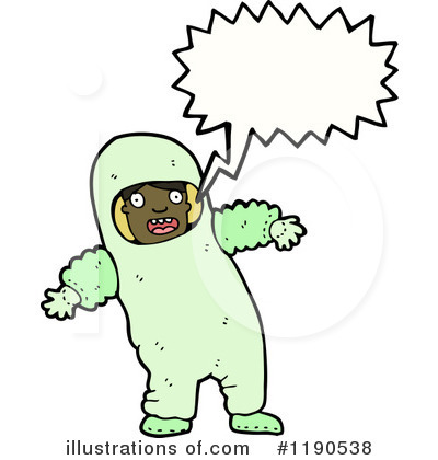 Royalty-Free (RF) Hazard Suit Clipart Illustration by lineartestpilot - Stock Sample #1190538