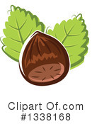 Hazelnut Clipart #1338168 by Vector Tradition SM