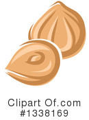 Hazelnut Clipart #1338169 by Vector Tradition SM