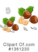 Hazelnut Clipart #1361230 by Vector Tradition SM