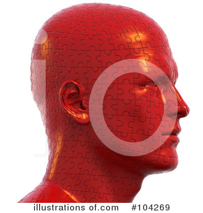 Royalty-Free (RF) Head Clipart Illustration by Tonis Pan - Stock Sample #104269