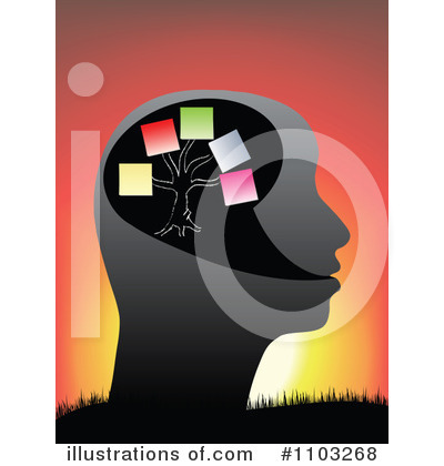 Royalty-Free (RF) Head Clipart Illustration by Andrei Marincas - Stock Sample #1103268