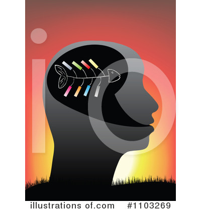 Royalty-Free (RF) Head Clipart Illustration by Andrei Marincas - Stock Sample #1103269
