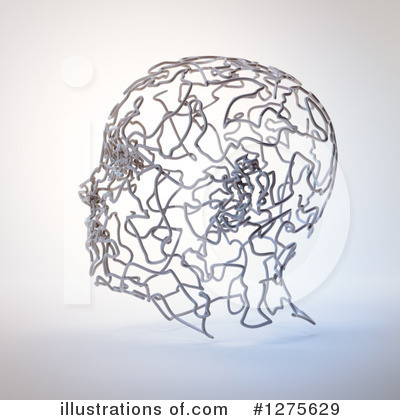 Royalty-Free (RF) Head Clipart Illustration by Mopic - Stock Sample #1275629