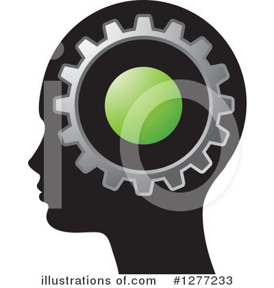 Royalty-Free (RF) Head Clipart Illustration by Lal Perera - Stock Sample #1277233