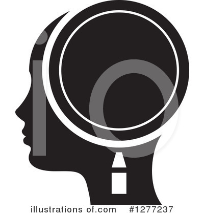 Royalty-Free (RF) Head Clipart Illustration by Lal Perera - Stock Sample #1277237