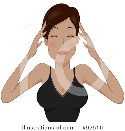 Royalty-Free (RF) Headache Clipart Illustration by BNP Design Studio - Stock Sample #92510