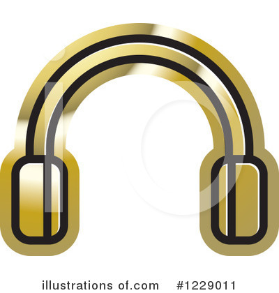 Royalty-Free (RF) Headphones Clipart Illustration by Lal Perera - Stock Sample #1229011