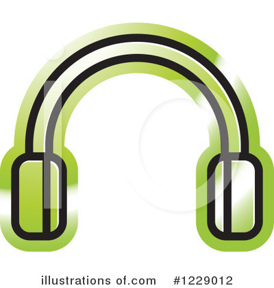Headphones Clipart #1229012 by Lal Perera