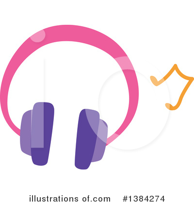 Royalty-Free (RF) Headphones Clipart Illustration by BNP Design Studio - Stock Sample #1384274