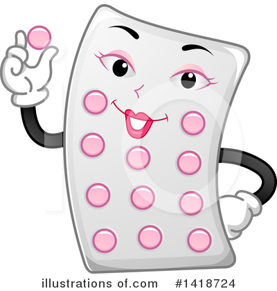 Pills Clipart #1418724 by BNP Design Studio