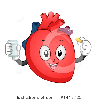 Human Heart Clipart #1418725 by BNP Design Studio