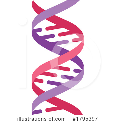 Dna Clipart #1795397 by Vector Tradition SM