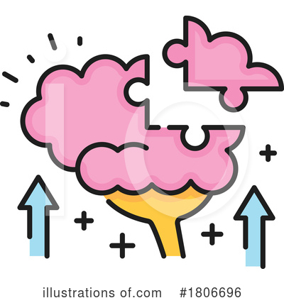 Brain Clipart #1806696 by Vector Tradition SM