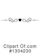 Heart Border Clipart #1304230 by Vector Tradition SM