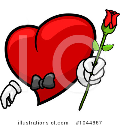 Heart Character Clipart #1044667 by BNP Design Studio