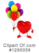 Heart Character Clipart #1290039 by Julos
