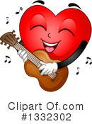 Heart Character Clipart #1332302 by BNP Design Studio
