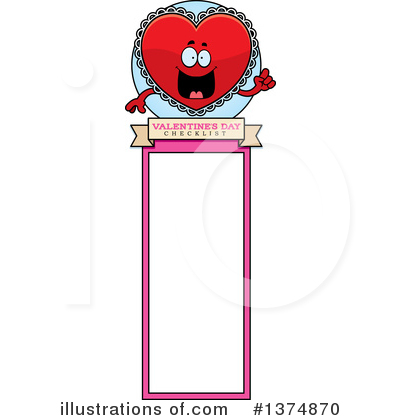 Royalty-Free (RF) Heart Character Clipart Illustration by Cory Thoman - Stock Sample #1374870