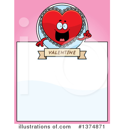Royalty-Free (RF) Heart Character Clipart Illustration by Cory Thoman - Stock Sample #1374871