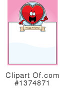 Heart Character Clipart #1374871 by Cory Thoman