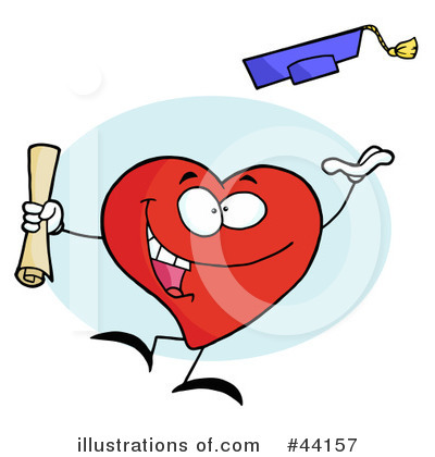 Graduation Clipart #44157 by Hit Toon