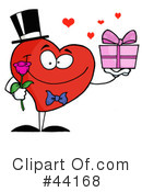 Heart Character Clipart #44168 by Hit Toon