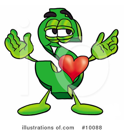 Royalty-Free (RF) Heart Clipart Illustration by Toons4Biz - Stock Sample #10088