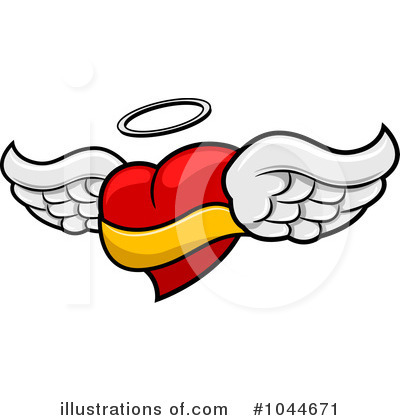 Royalty-Free (RF) Heart Clipart Illustration by BNP Design Studio - Stock Sample #1044671