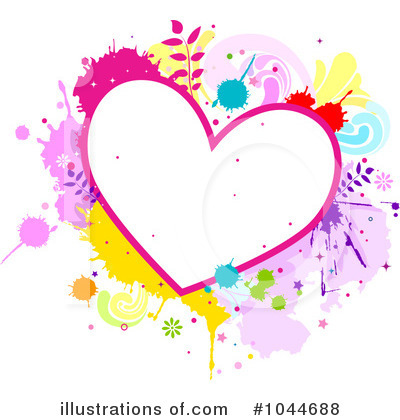 Royalty-Free (RF) Heart Clipart Illustration by BNP Design Studio - Stock Sample #1044688