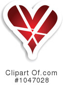 Heart Clipart #1047028 by KJ Pargeter