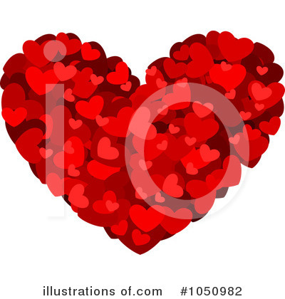 Royalty-Free (RF) Heart Clipart Illustration by BNP Design Studio - Stock Sample #1050982