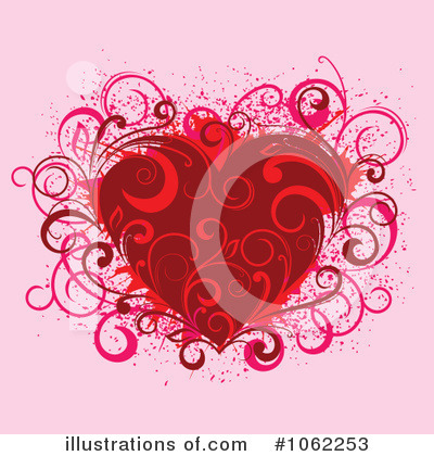 Royalty-Free (RF) Heart Clipart Illustration by Vector Tradition SM - Stock Sample #1062253