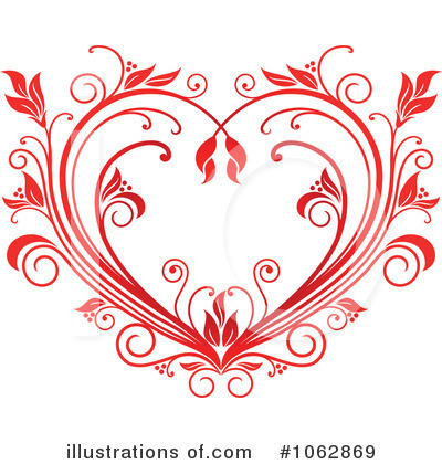 Royalty-Free (RF) Heart Clipart Illustration by Vector Tradition SM - Stock Sample #1062869