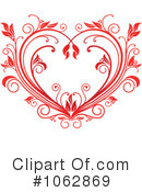 Heart Clipart #1062869 by Vector Tradition SM