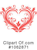 Heart Clipart #1062871 by Vector Tradition SM