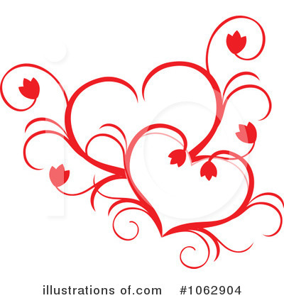 Royalty-Free (RF) Heart Clipart Illustration by Vector Tradition SM - Stock Sample #1062904