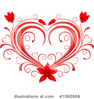 Royalty-Free (RF) Heart Clipart Illustration by Vector Tradition SM - Stock Sample #1062906